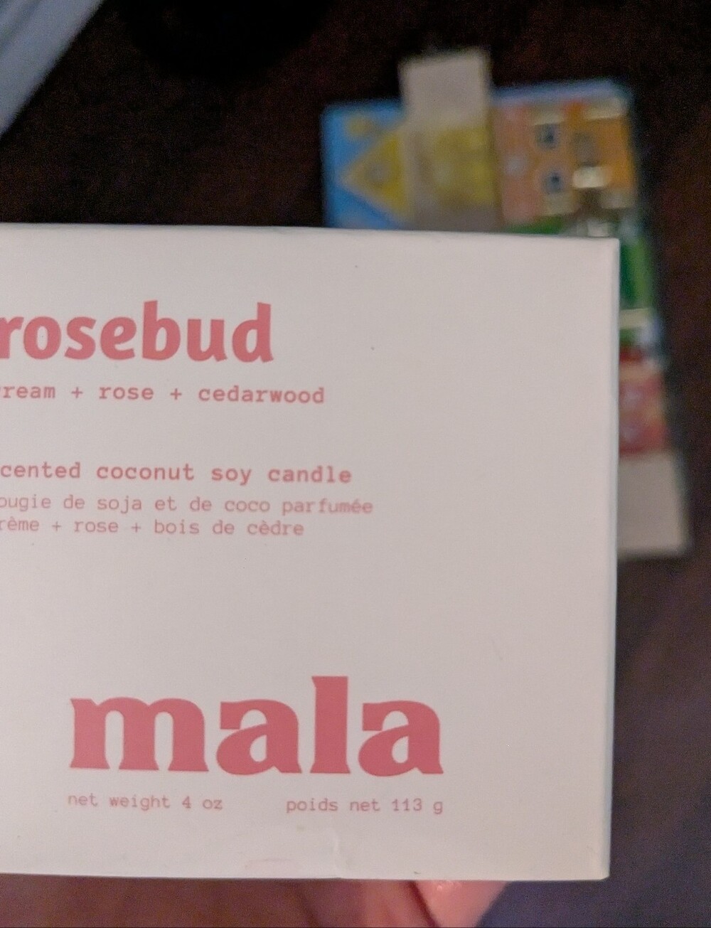 Rosebud Smaller 4oz Candle